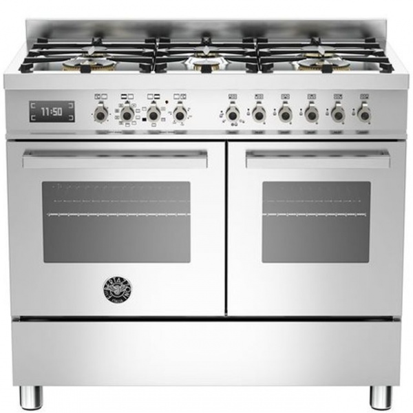 Aragaz Tecnogas P1X66M4VC, 60 cm, gaz, 4 arzatoare, grill, otel inoxidabil
