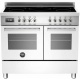 Aragaz Bertazzoni Profesional PRO1005IMFEDNET, 100x60 cm, inductie, 5 zone gatit, 2 cuptoare electrice, negru