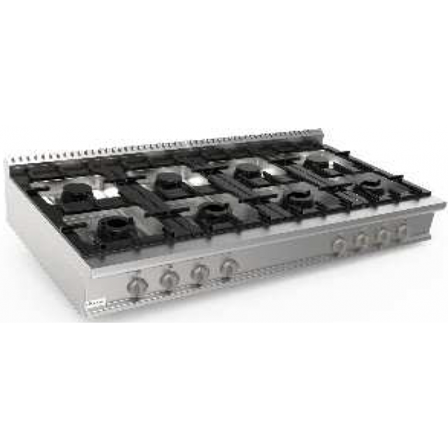 Aragaz profesional pe gaz CASTA LQ/KUG8BB.2P2M4G 47,6kW 1800x900x270h