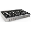 Aragaz profesional pe gaz CASTA LQ/KUG8BB.2P2M4G 47,6kW 1800x900x270h