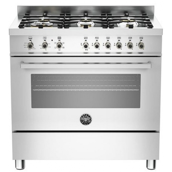 Aragaz Tecnogas P1X66M4VC, 60 cm, gaz, 4 arzatoare, grill, otel inoxidabil