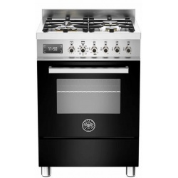 Aragaz Tecnogas P1X66M4VC, 60 cm, gaz, 4 arzatoare, grill, otel inoxidabil