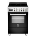 Aragaz Bertazzoni Profesional PRO604IMFESNET, 60x60 cm, inductie, 4 zone gatit, cuptor electric multifunctional, negru