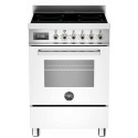 Aragaz Bertazzoni Profesional PRO604IMFESBIT, 60x60 cm, inductie, 4 zone gatit, cuptor electric multifunctional, alb