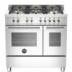 Aragaz Tecnogas P1X66M4VC, 60 cm, gaz, 4 arzatoare, grill, otel inoxidabil