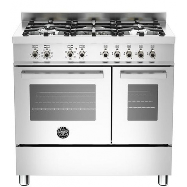 Aragaz Tecnogas P1X66M4VC, 60 cm, gaz, 4 arzatoare, grill, otel inoxidabil