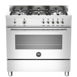 Aragaz Tecnogas P1X66M4VC, 60 cm, gaz, 4 arzatoare, grill, otel inoxidabil