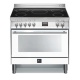Aragaz Lofra VENEZIA PBPG96MFT/5I, 90X60cm, 5 zone cu inductie, cuptor electric , grill, timer, alb