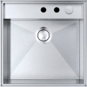CHIUVETA BUCATARIE BARAZZA LAVELLI MIZU 1LMZ51, 52x52 cm , INOX