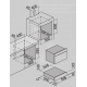 Aragaz Lofra RBI66MFT/CI, 60x60 cm, gaz, 4 arzatoare, grill, aprindere electronica, timer, crem