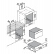 Aragaz Lofra RBI66MFT/CI, 60x60 cm, gaz, 4 arzatoare, grill, aprindere electronica, timer, crem