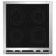 Aragaz Steel Ascot70/2 4i, 70X60cm, 4 zone cu inductie, cuptor electric multifunctional, timer, aprindere electronica, inox