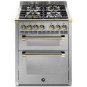 Aragaz Steel Ascot70/2 4i, 70X60cm, 4 zone cu inductie, cuptor electric multifunctional, timer, aprindere electronica, inox