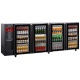 Frigider profesional pentru bauturi Diamond TAVT/2-R2 cu 2 usi, capacitate 375 l, negru