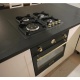 Aragaz Lofra RBI66MFT/CI, 60x60 cm, gaz, 4 arzatoare, grill, aprindere electronica, timer, crem