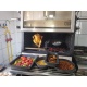 Cuptor profesional pe carbuni PIRA 90 LUX ED 100x83x87 cm 303 kg