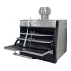 Cuptor profesional pe carbuni PIRA 90 LUX SD 90x80x86 cm 275 kg