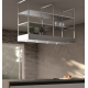 Hota profesionala BARALDI MENSOLA ISLAND S2 176x50 cm Otel inoxidabil 900 m3/h
