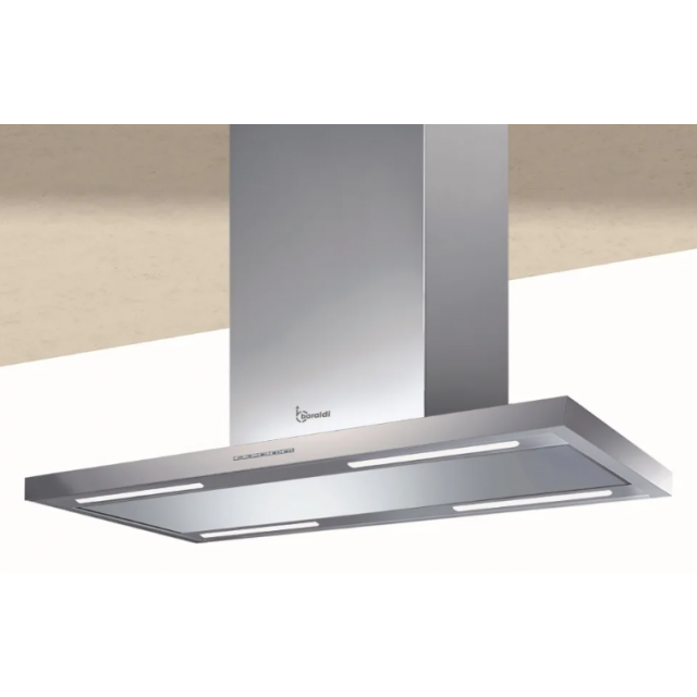 Hota profesionala BARALDI LEA ISLAND S 90x60 cm Otel inoxidabil 900 m3/h Drydrop