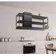 Hota profesionala BARALDI ELEA WALL B1 150x50 cm Neagra 800 m3/h Hota profesionala BARALDI ELEA WALL B1 150x50 cm Neagra 800 m3/h