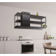 Hota profesionala BARALDI ELEA WALL B2 180x50 cm Neagra 900 m3/h Hota profesionala BARALDI ELEA WALL B2 180x50 cm Neagra 900 m3/h