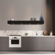 Hota profesionala BARALDI MENSOLA WALL B2 180x50 cm Neagra 900 m3/h