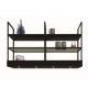Hota profesionala BARALDI MENSOLA WALL B2 180x50 cm Neagra 900 m3/h