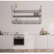 Hota profesionala BARALDI MENSOLA WALL S2 180x50 cm Otel inoxidabil 900 m3/h