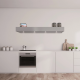 Hota profesionala BARALDI MENSOLA WALL S2 180x50 cm Otel inoxidabil 900 m3/h