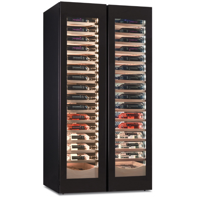 Vitrina de vinuri Klimaitalia SW 224 2TB (2x) +2°/+20°C 920 x 690 x 1800 mm