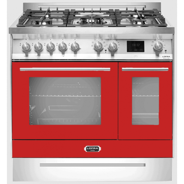 Aragaz Lofra RBI66MFT/CI, 60x60 cm, gaz, 4 arzatoare, grill, aprindere electronica, timer, crem