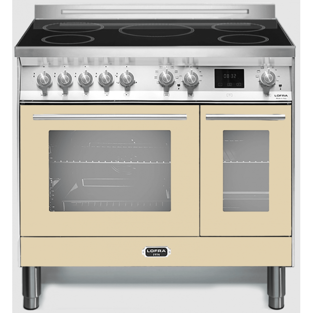 Aragaz Lofra RBI66MFT/CI, 60x60 cm, gaz, 4 arzatoare, grill, aprindere electronica, timer, crem