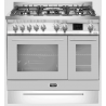 Aragaz LOFRA Dolcevita MFTE/AEO Venezia G 90x60x85 / 90.5 cm Plita pe gaz 5 arzatoare 2 cuptoare electrice Gri