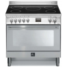 Aragaz cu inductie LOFRA WMFT/5I Venezia G 90x60x85 / 90.5 5 zone de gatit Cuptor electric Gri