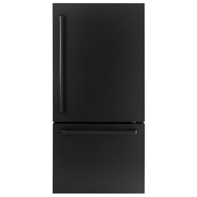 Frigider 1 usa IOMABE ICO19JSPR 3BM-CBM No Frost Clasa energetica E 530 l Negru mat