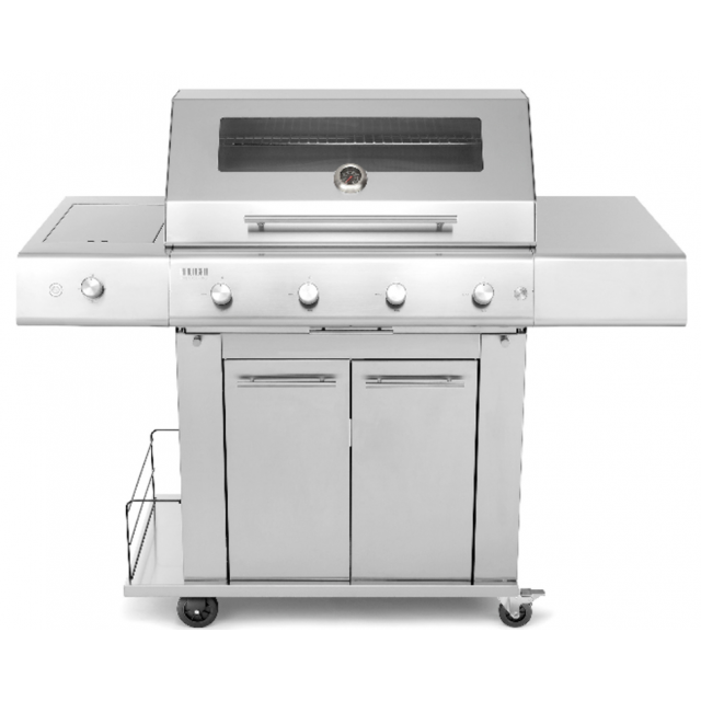 Side by Side Luxus LUX-SBS556B2D, Clasa A+, 556 litri,H 177 cm, Negru