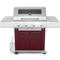 Gratar PIANETAGRILL PIANETAGRILL2 GRENA plită 750x450 mm și rafturi laterale