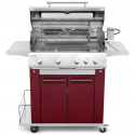 Gratar pe gaz PIANETAGRILL PIANETAGRILL28 GRENA plită mare de 750x450 mm, combinabilă între grătare cu tije