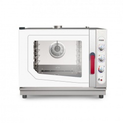 Cuptor cu abur pe gaz MEC PG46SVR.1B Linia gaz, 4 tavi 600x400 mm – GN 1/1