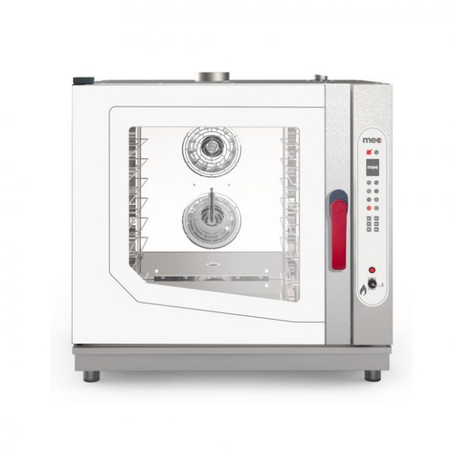 Cuptor cu abur pe gaz MEC PG66DSVR.1B-L Linia gaz, 6 tavi 600 X 400 mm - GN 1/1