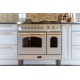 Aragaz Lofra RBI66MFT/CI, 60x60 cm, gaz, 4 arzatoare, grill, aprindere electronica, timer, crem