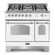 Aragaz Lofra RBI66MFT/CI, 60x60 cm, gaz, 4 arzatoare, grill, aprindere electronica, timer, crem