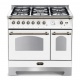 Aragaz Lofra RBI66MFT/CI, 60x60 cm, gaz, 4 arzatoare, grill, aprindere electronica, timer, crem