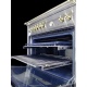 Aragaz Lofra Dolcevita RSD96GVGTE/CI, 90x60 cm, gaz, 5 arzatoare, grill, 2 cuptoare gaz-electric, timer, inox