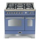 Aragaz Lofra RBI66MFT/CI, 60x60 cm, gaz, 4 arzatoare, grill, aprindere electronica, timer, crem