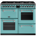 Aragaz STOVES Richmond 100 DF Deluxe 100 ALBASTRU 100 cm, cu plită pe gaz cu 7 arzătoare, cuptor