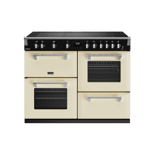 Aragaz electric BELLING B1 60 cm cu plită electrică ceramică cu 4 zone, cuptor convențional