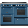 Aragaz STOVES 5052263114531 ALBASTRU 110 cm, cu plită rotativă de control cu 5 zone, cuptor și grătar convențional