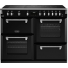 Aragaz STOVES 5052263114531 NEGRU 110 cm, cu plită rotativă de control cu 5 zone, cuptor și grătar convențional