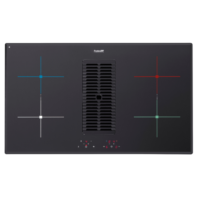Aragaz electric BELLING B1 60 cm cu plită electrică ceramică cu 4 zone, cuptor convențional